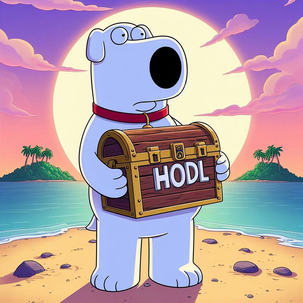 Brian HODLing Crypto